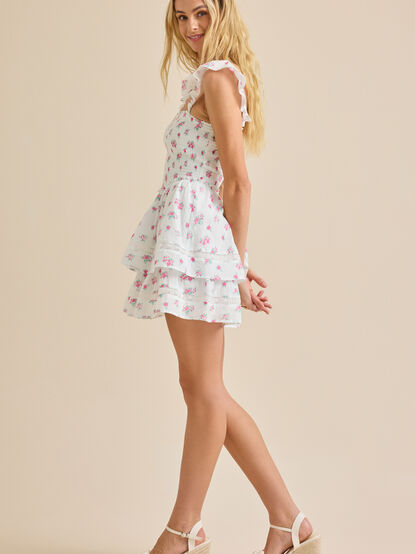 Raine Floral Mini Dress - TULLABEE