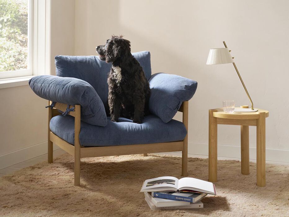 Ruby Wood Side Table - TULLABEE - 