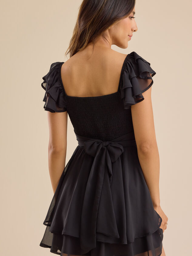 Lainey Double Layered Romper Detail 4 - TULLABEE