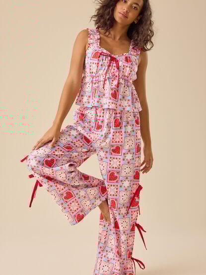 Sammie Sleep Tank Top - TULLABEE