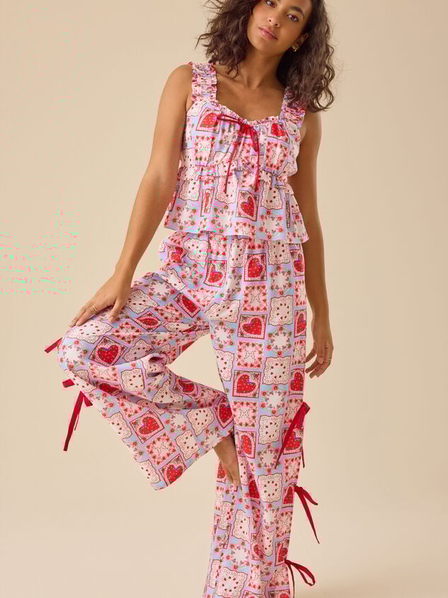 Sammie Sleep Tank Top Detail 2 - TULLABEE