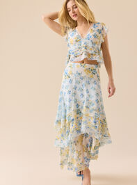 Emmalyn Ruffle Maxi Skirt Detail 2 - TULLABEE