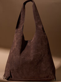 Marleigh Fringe Suede Bag Detail 4 - TULLABEE