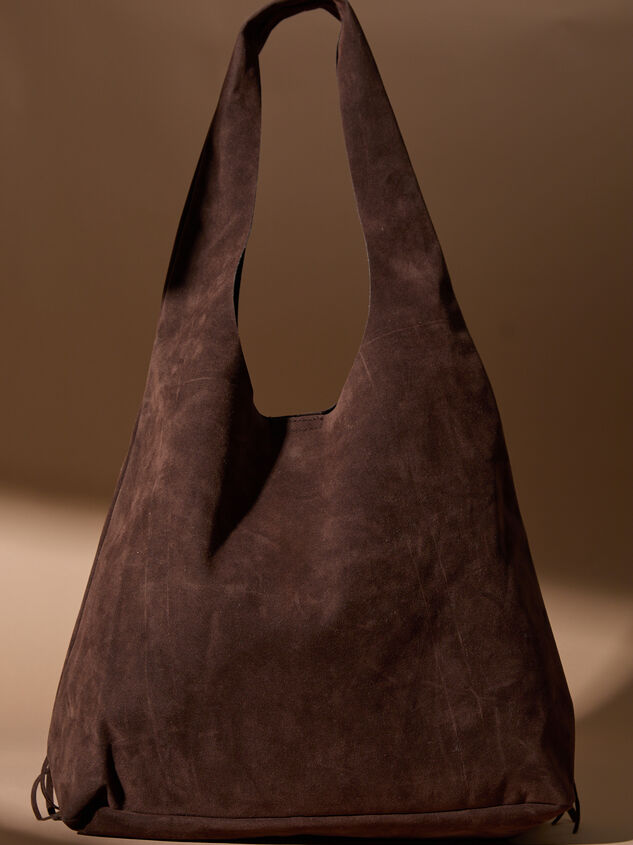 Marleigh Fringe Suede Bag Detail 4 - TULLABEE