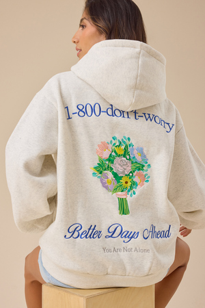 1-800-Don't-Worry Sweatshirt - Altar'd State - 