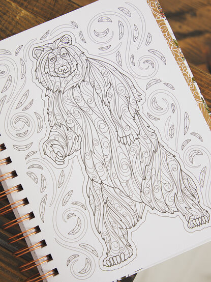 Set Your Mind on Things Above: A Devotional Coloring Book - TULLABEE