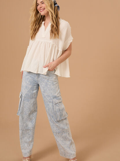 Briella Babydoll Top - TULLABEE