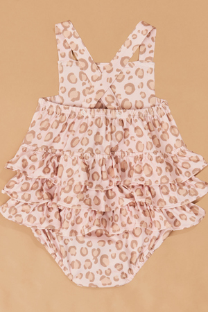 Lulu Leopard Sun Suit - Altar'd State - 