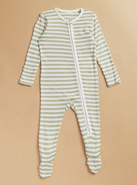 Adrian Striped Footie - TULLABEE