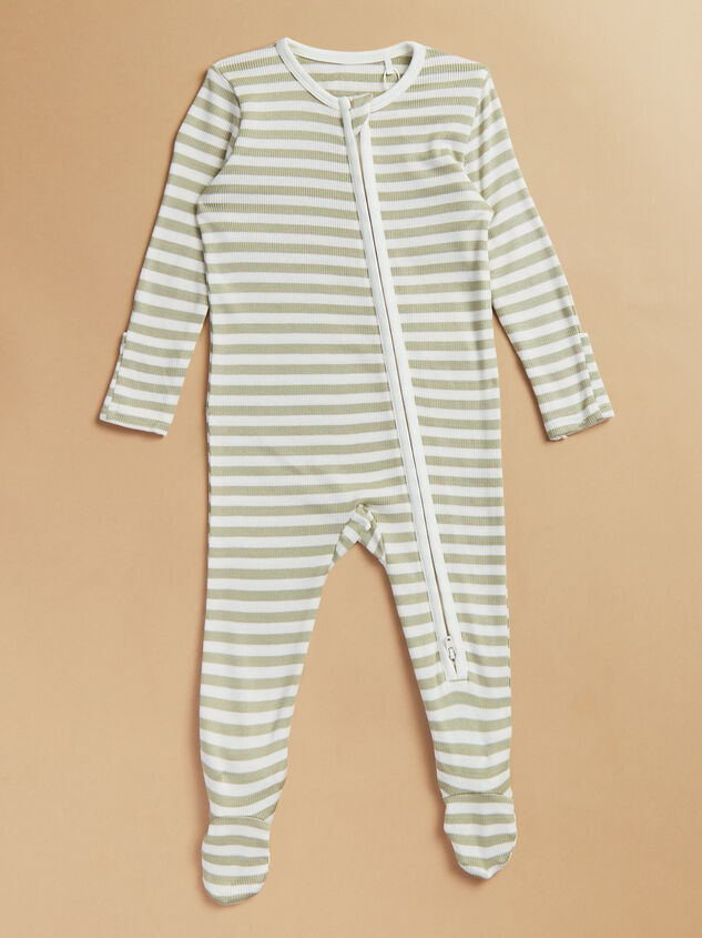 Adrian Striped Footie - TULLABEE