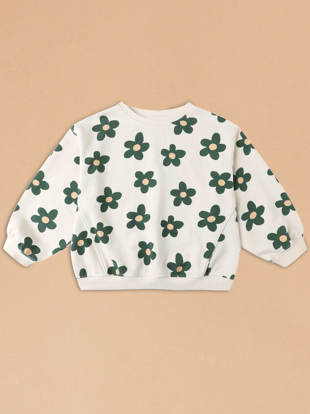 Larson Daisy Sweatshirt by Rylee + Cru - TULLABEE