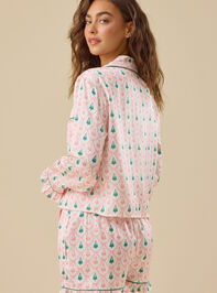 Zola Christmas Tree Sleep Top Detail 5 - TULLABEE