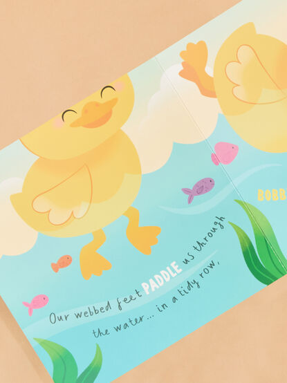 Plush Duck Book by Mudpie - TULLABEE