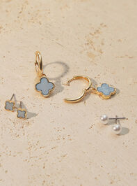 Mini Clover Earring Set - TULLABEE