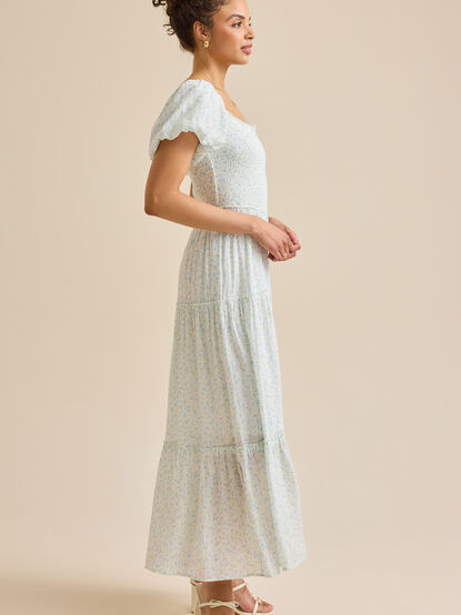 Evelyn Floral Maxi Dress - TULLABEE