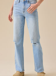 Cambrie Straight Leg Jeans Detail 2 - TULLABEE