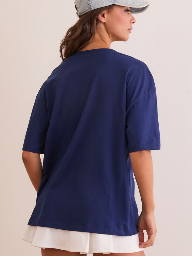92 Oversized Graphic Tee Detail 4 - TULLABEE