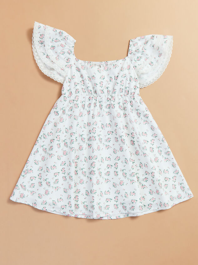 Chloe Floral Dress Detail 2 - TULLABEE