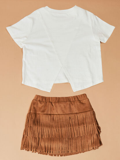 Feeling Fringe Toddler Set - TULLABEE