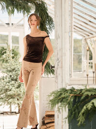 Wryn Floral Flare Pants - TULLABEE