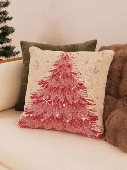 Christmas Tree Pillow - TULLABEE