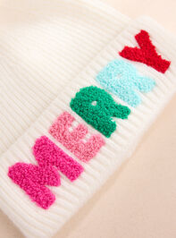 Merry Beanie Detail 2 - TULLABEE