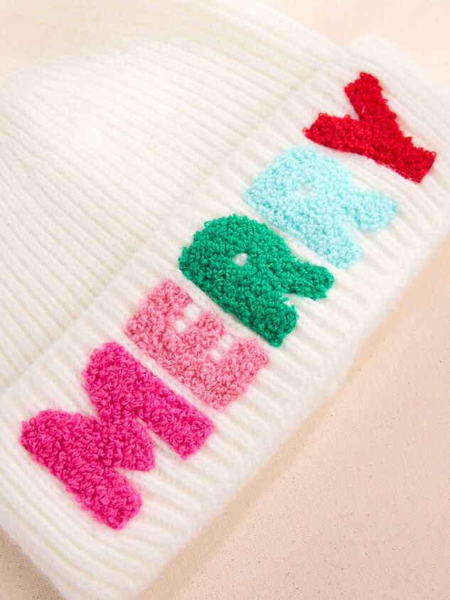 Merry Beanie Detail 2 - TULLABEE