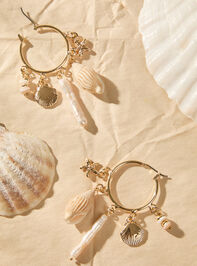 Seaside Hoop Earring Detail 3 - TULLABEE