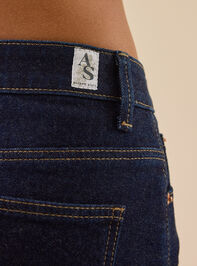Jackie Denim Skirt Detail 7 - TULLABEE