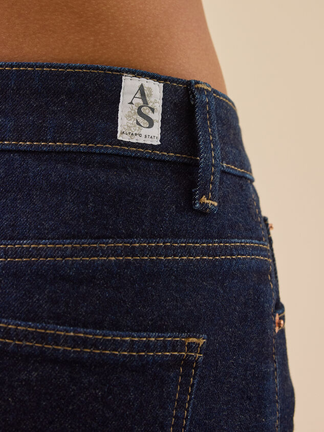 Jackie Denim Skirt Detail 7 - TULLABEE