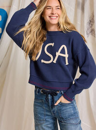 USA Braid Sweater Detail 2 - TULLABEE