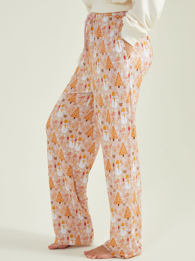 Boho + Bright Mama Pajama Pants Detail 3 - TULLABEE