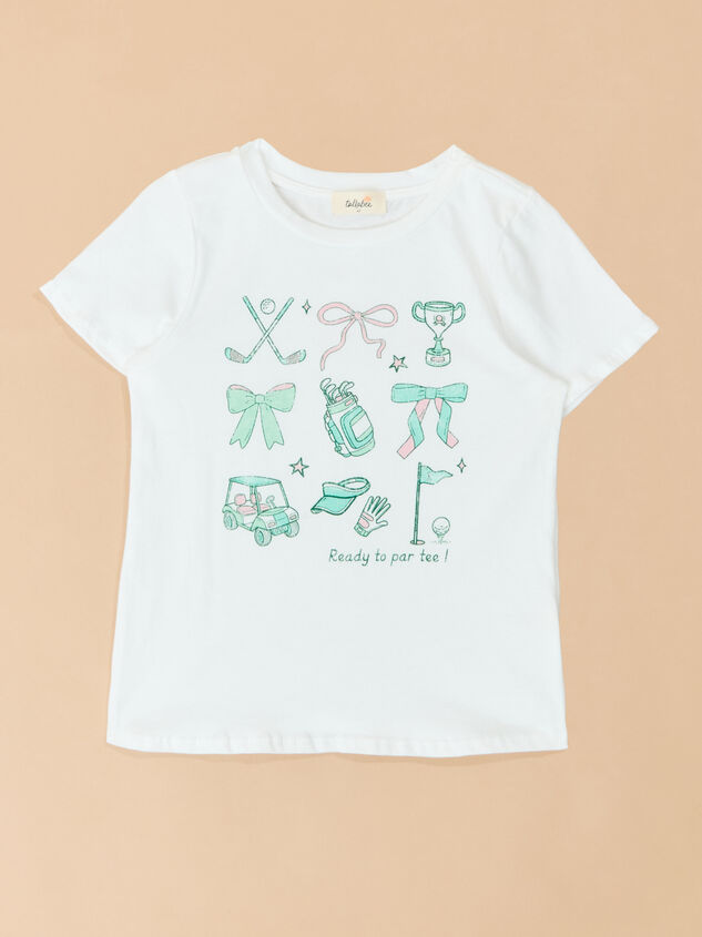 Ready To Par Tee Graphic Tee Detail 2 - TULLABEE