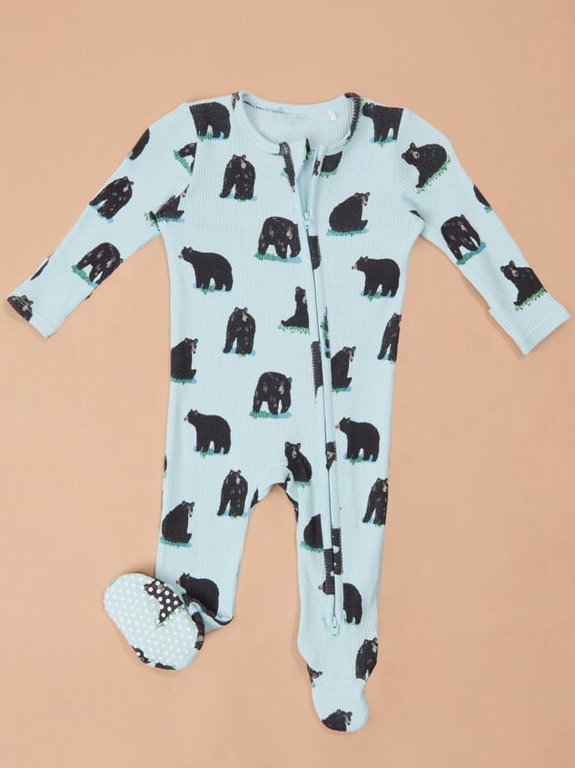 Barrett Bear Footie Detail 2 - TULLABEE