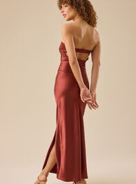 Paityn Strapless Maxi Dress Detail 2 - TULLABEE