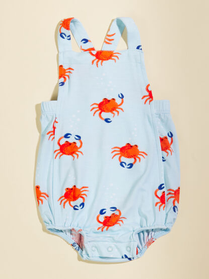 Crabby Cutie Sunsuit - TULLABEE