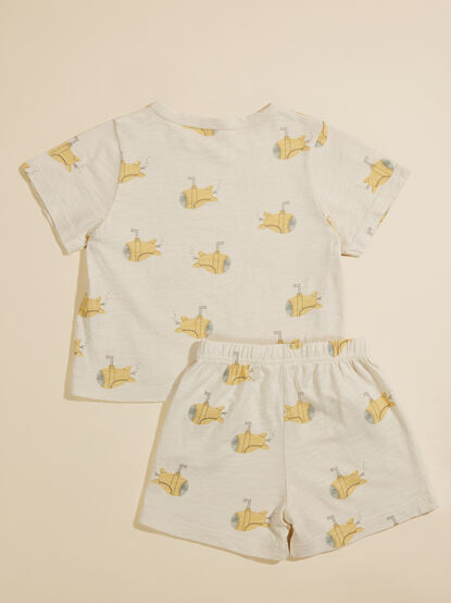 Submarine Tee and Shorts Set by Rylee + Cru - TULLABEE