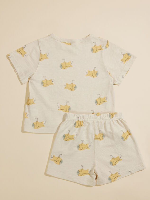 Submarine Tee and Shorts Set by Rylee + Cru Detail 3 - TULLABEE