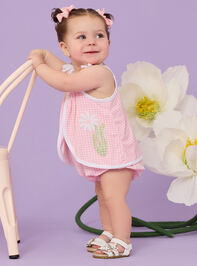 Kylie Gingham Swing Front Bubble - TULLABEE