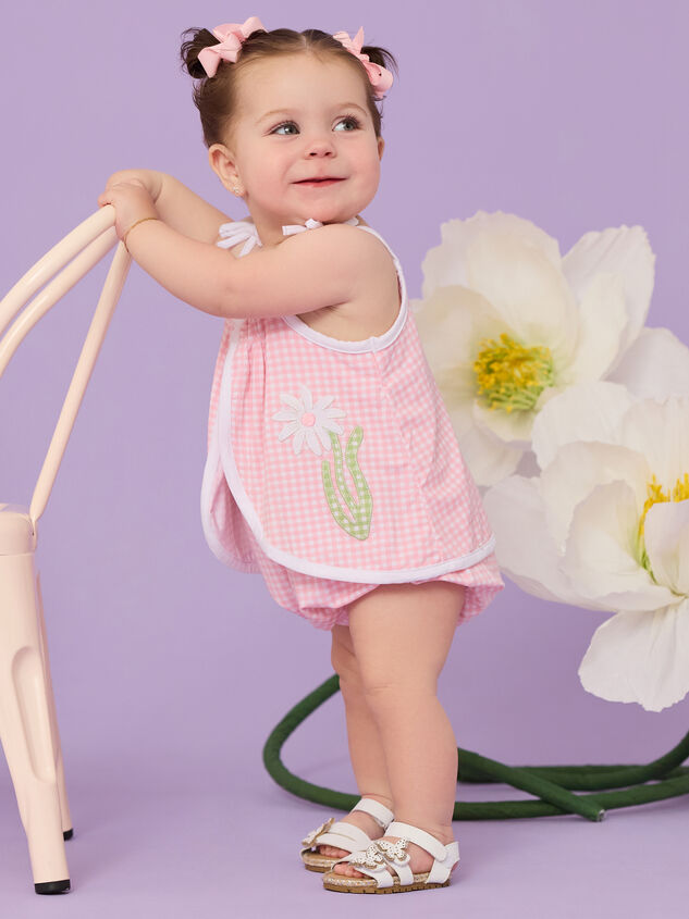 Kylie Gingham Swing Front Bubble - TULLABEE