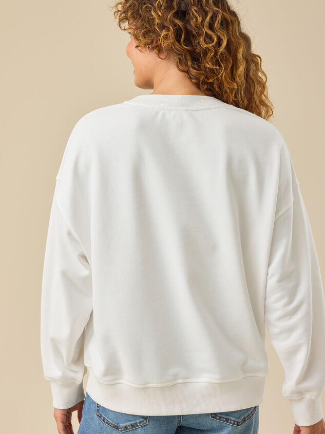 98 Football Sweatshirt Detail 5 - TULLABEE