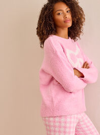 Teddy Bow Pullover Detail 3 - TULLABEE