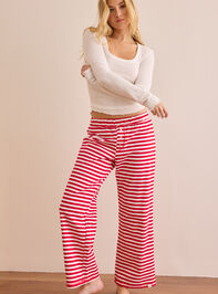 Peaceful Drift Striped Lounge Pant - TULLABEE