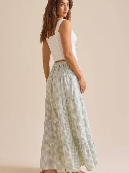 McKinley Tie Front Top - TULLABEE