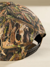 Lucky Camo Trucker Hat Detail 3 - TULLABEE