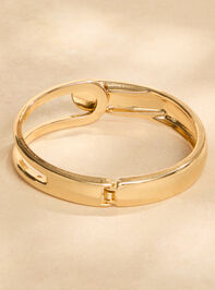 Amara Bangle Bracelet Detail 2 - TULLABEE