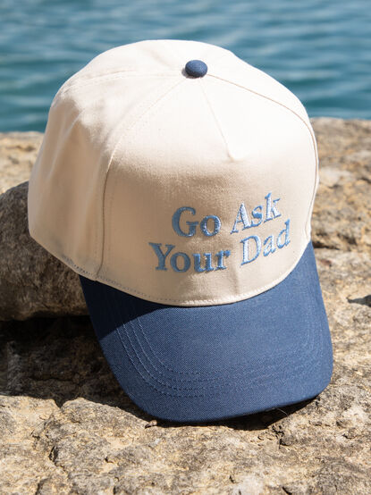 Go Ask Your Dad Trucker Hat - TULLABEE