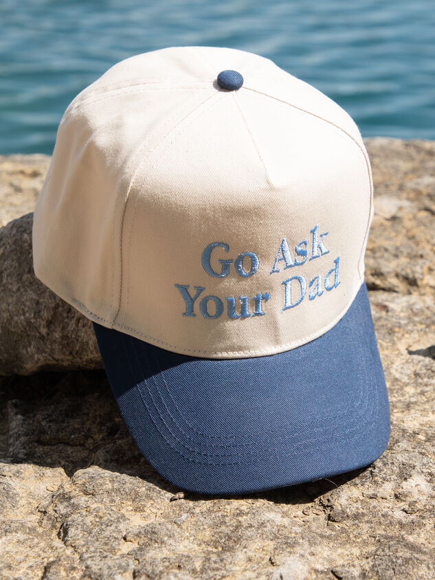 Go Ask Your Dad Trucker Hat - TULLABEE