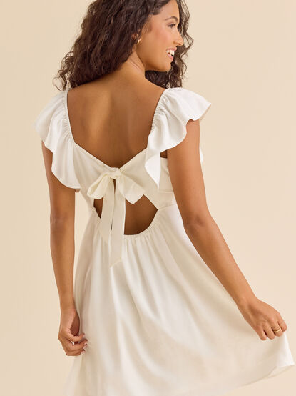 Francis Satin Mini Dress - TULLABEE