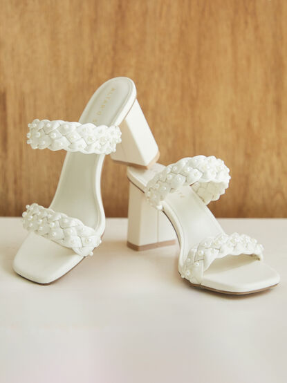 Carla Pearl Heels - TULLABEE